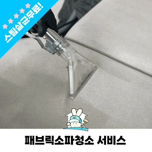 가정용 패브릭 소파청소 소파케어 소파세탁 소파클리닝 전문업체